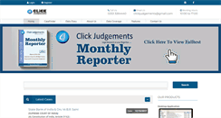 Desktop Screenshot of clickjudgements.com